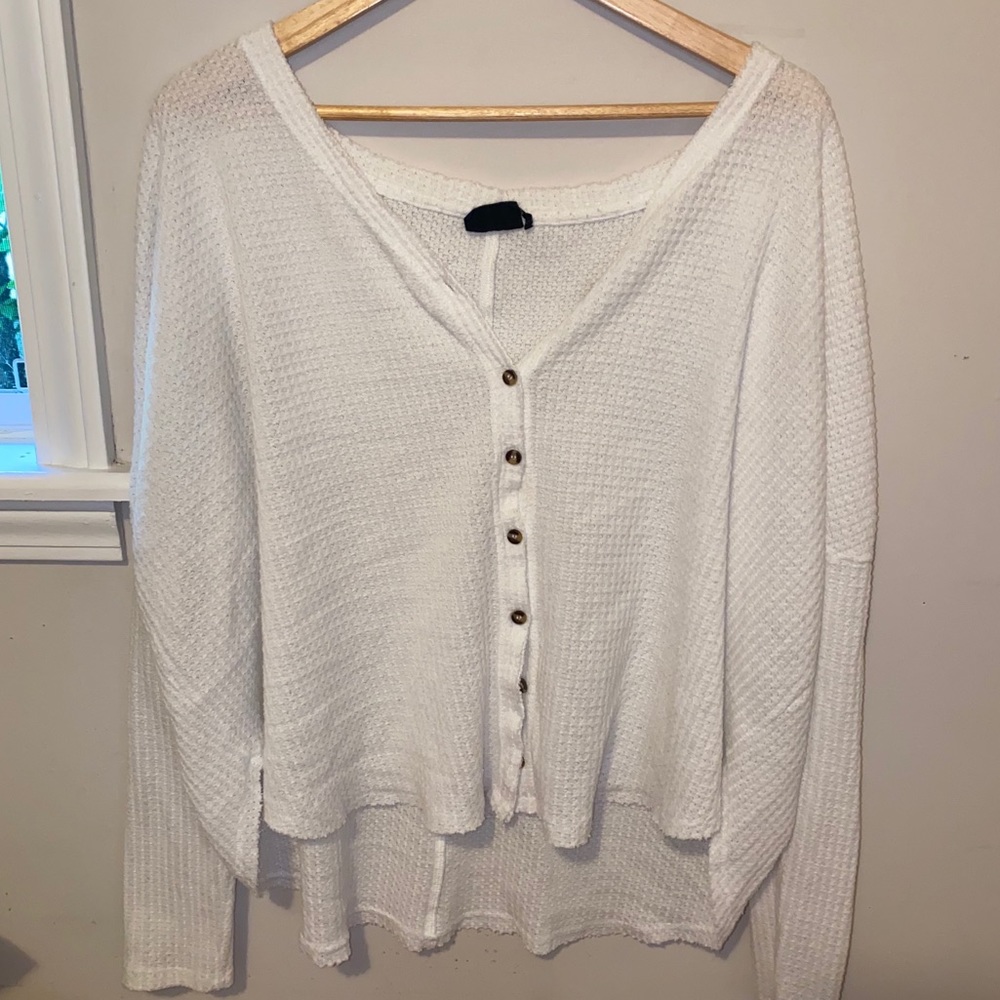 white cardigan from UO 🍇